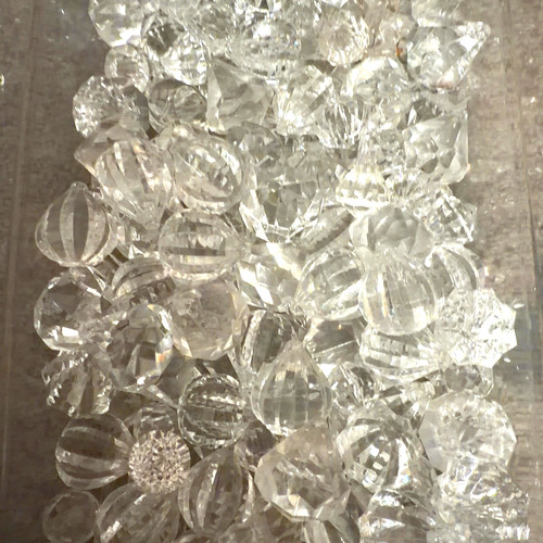 Lampadario cristalli acrilici