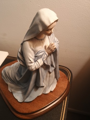 Statua madonna porcellana - madonna,