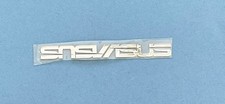 2 Pcs Asus Silver Sticker