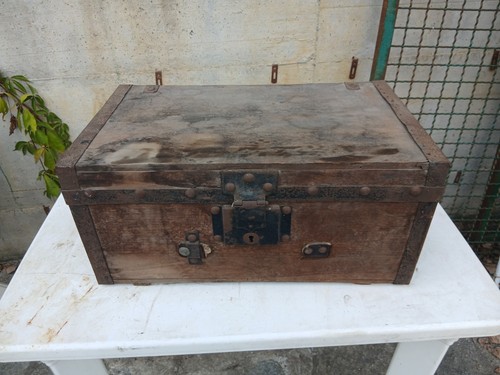 Baule legno antico - legno,