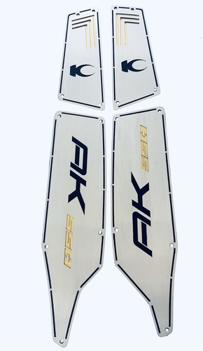 Pedane poggiapiedi inox - pedane,