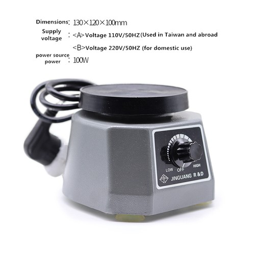 Vibratore per gesso dentale