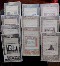 Decamerone, 10 volumi, Formiggini, prima edizione (1913-1916)