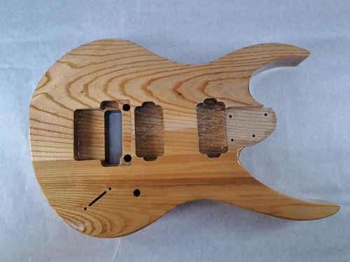 Corpo chitarra cleared - corpo, ash