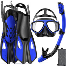 Maschera Pinne Snorkeling Set