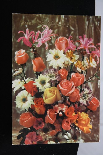 Cartolina vintage buon - cartolina,