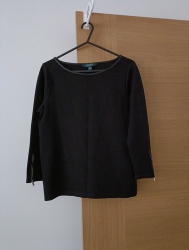 Top nero laura ashley - top,