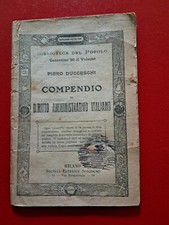 1097.0.  COMPENDIO DI DIRITTO AMMINISTRATIVO ITALIANO