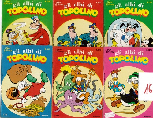 Topolino albi fumetti - topolino, 6