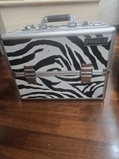 Valigetta per trucco bianco/nera