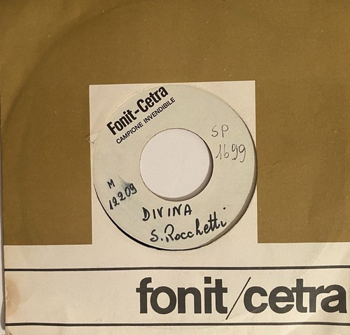 Santino rocchetti divina io - santino, /