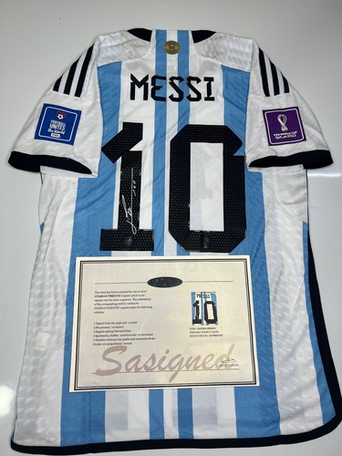 Maglia lionel messi firmata - maglia,