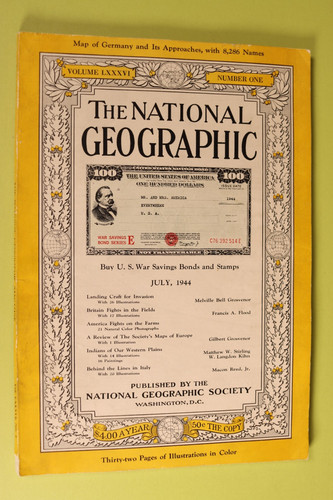 National geographic july 1944 - geographic,