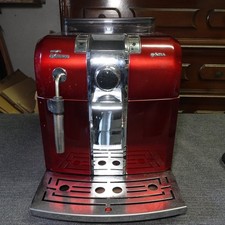 Saeco SYNTIA rossa da revisionare o per parti macchina del caffè