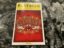 THE ELEPHANT MAN, PLAYBILL