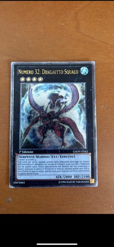 Numero draghetto squalo - numero, 32: