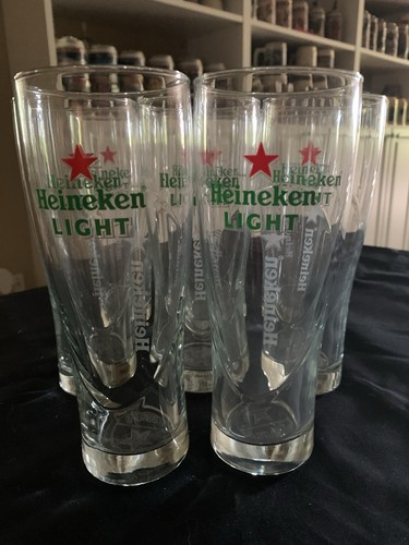 Heineken pilsner beer glasses - pilsner,