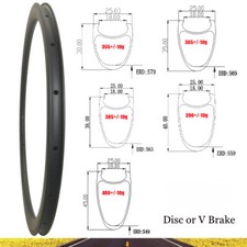 Cerchio carbonio bici strada