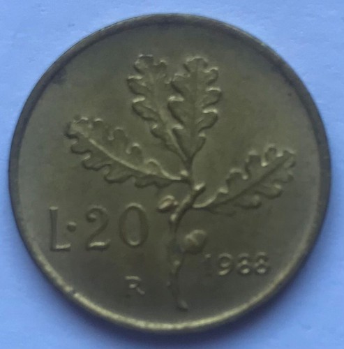 Rara moneta lire anno - da, 20