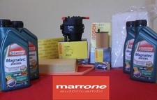 Kit tagliando filtri +olio motore CASTROL CITROEN BERLINGO 1.6 HDi 99CV 73KW 15>