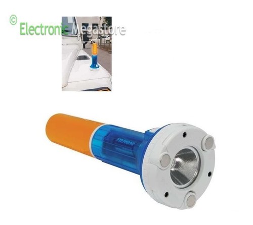 Torcia led base magnetica - torcia,