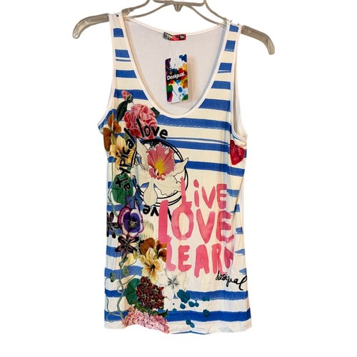 Canotta donna desigual taglia - canotta,
