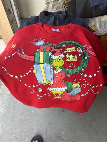 Seuss grinch christmas red - dr.,