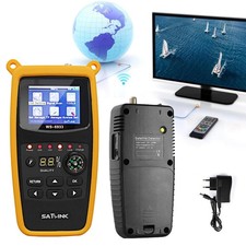 Satlink WS-6933 Sat-Finder HD DVB-S DVB-S2 8PSK Rilevatore satellitare digitale