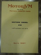 MOTORE DIESEL 210 raffreddato