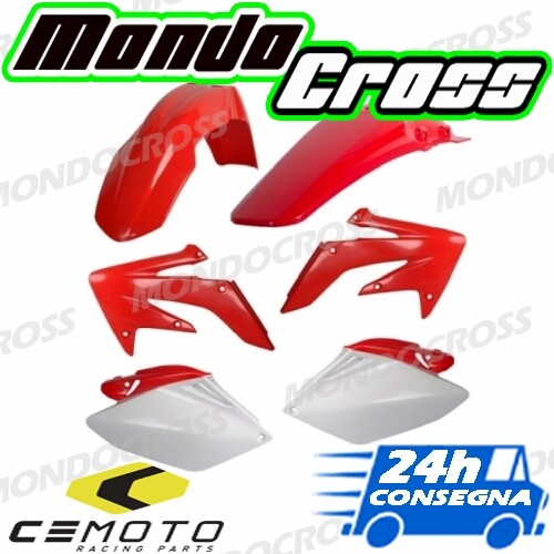 Kit plastiche cemoto rosso - cemoto,