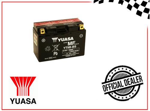 Batteria yuasa yt9b v - batteria,