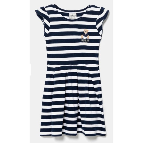 Guess abito bambina righe - abito,