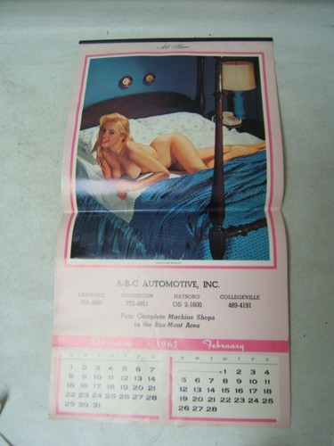 Calendario art revue 1967 pin - 1967,