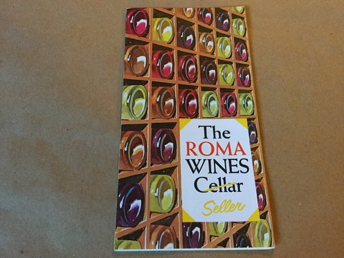 Vintage rare roma wines - wines, cellar