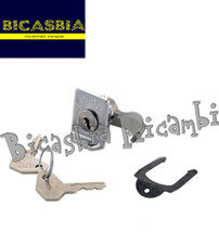 0453 - SERRATURA BAULETTO ZADI VESPA 125 SUPER GT GTR TS 150 SPRINT VELOCE GL