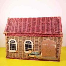 Cesto casa delle bambole - casa,