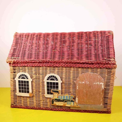 Cesto casa delle bambole - casa,