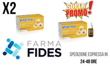 2 CONFEZIONI Vitalmix Pappa Reale 10 Fac-Integratore Alimentare di vitamina C