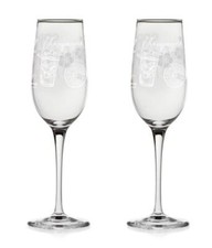 Set 2 Calici Flute Krizia