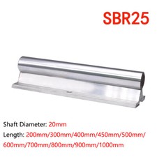 SBR25 Asta guida scorrevole guida lineare lunghezza 200/300mm-1000mm diametro albero 25mm