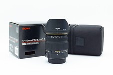 Sigma 17-50 mm F2.8 EX DC OS HSM - Nikon F, zoom APS-C luminoso, tecnico gepr