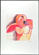 PABLO PICASSO * 50 X 70 CM * Litografia Firmata * Limitata # 20/200