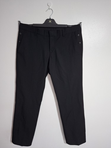 Gucci pantalone uomo nero lana - pantalone,