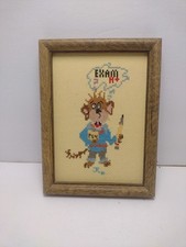 Vintage Handmade Cross Stitch