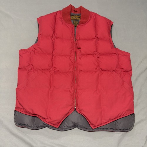 Gilet imbottito rosso piumino
