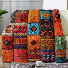 Coperta Bohemien Patchwork