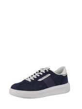 Sneakers stringate uomo blu