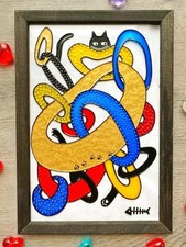 Quadro Vetrata Nodo di Gatto