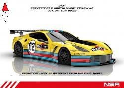 Nsr corvette n2 martini - c7.r,