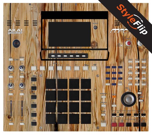 Akai mpc 4000 skin legno - mpc, |